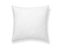 BELUM | Funda cojin resinado Modelo Liso Blanco tamaÃ±o 50x50, Funda cojin Tejido 100% algodÃ³n orgÃ¡nico Acabado resinado