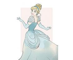 Komar Disney Wandbild Von fotomural, carbÃ³n, 50 x 70 cm