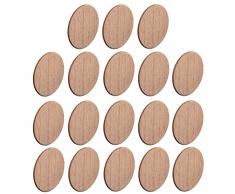 cyclingcolors 18 x tapÃ³n Adhesivo Adhesivo de Madera Natural diÃ¡metro 18 mm tapÃ³n Agujero Mueble Mesa Silla casa, Cerezo