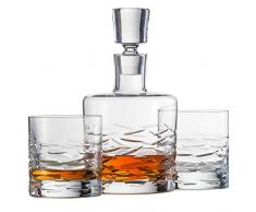 Schott Zwiesel 120147 Basic Bar Surfing Whisky Compuesto por 1 â Juego de Jarra y 2 Double Old Fashioned Vasos Whisky Set, Cristal, incoloro, 22.5 x 13.0 x 23.0 cm