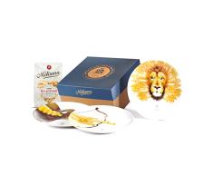 La Molisana, Gift Box - Marcadores de fuego con 3 platos de cerÃ¡mica y pasta, 500 g, solo grano italiano con paquete de papel reciclable, kit adecuado para ideas de regalo