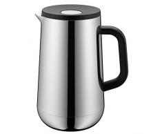 WMF – Jarra térmica (Impulse Acero Inoxidable té café 1,0l, Altura 23,4 cm Vidrio Cierre Automático 24h fría & Caliente Regalo