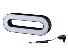 Paulmann Leuchten Paulmann 93933 Outdoor moval IP44 370LM 3000 K 3,5 W difusa plástico acrílico 939.33 – Lámpara de exterior jardín iluminación mobile terassen iluminación, metal, 3.5 W, Antracita, 35 x 13 x 5,5 cm