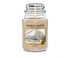 YANKEE CANDLE Vela en Tarro, Warm Cashmere, Beige, Frasco Grande