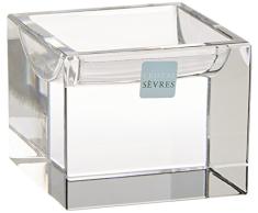 Cristal de Sèvres Prisma Portaclips, Cristal, 9x9x6.5 cm