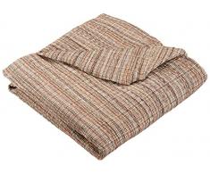 Martina Home Mejico - Funda de sofá elástica, Marrón, 4 Plazas, 240 a 270 cm de ancho