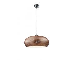 Trio Ottawa Lámpara colgante E27, 60 W, Cobre, 50 x 50 x 150 cm