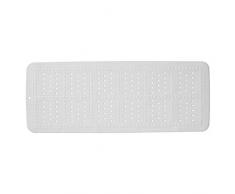 Sealskin Unilux Alfombra de BaÃ±o Antideslizante, PVC, Blanco, 35x90 cm