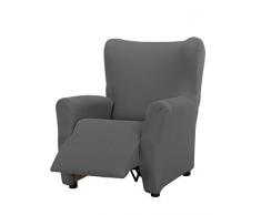 Martina Home Tunez Funda de Sillón, Gris, Relax de 70 a 90 cm Ancho