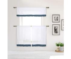 Home Maison se Puede Lavar a máquina en Agua frÃa, Utilizar Solo lejÃa sin Cloro, secar en Secadora a Baja Temperatura y Planchar Caliente según Sea Necesario, Multi, 58 x 15 (1 29 x 36 2 Piezas).