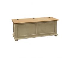 Pieffe Mobili Cebolla Baúl Baúl (Madera, Marfil, 120 x 35 x 50 cm