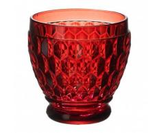 Villeroy & Boch 11-7309-3650 Boston Coloured Vaso de chupito Red, 80 ml, Cristal, Rojo, 6 x 6 x 6.3 Cm