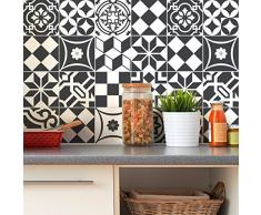 Ambiance-Live - Lote de 24 Azulejos, Cemento, Adhesivos, para Pared, 20Â xÂ 20Â cm