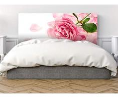 Oedim - Cabecero Cama Pegasus Flor Rosa 150x60cm | Disponible en Varias Medidas | Cabecero Ligero, Elegante, Resistente y Económico