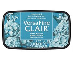 Tsukineko cÃ¡lida Brisa VersaFine Almohadilla de Tinta Clair, Material sintÃ©tico, Color Azul, 5,6 x 9.7 x 2.3 cm, 5.6 x 9.7 x 2.3 cm