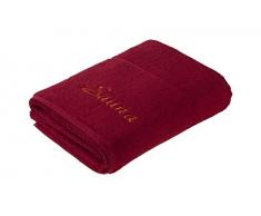 Frottana 061578958075_80200 Pearl - Toalla de Sauna (algodÃ³n 100%), Color Rojo