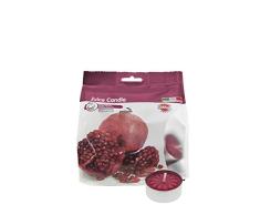 Cereria de Giorgio Concentrado de Vela Tealight perfumadas Alla Frutas, Cera, Fucsia, 3.8Â X 3.8Â X 1.6Â cm, 25Â Unidades
