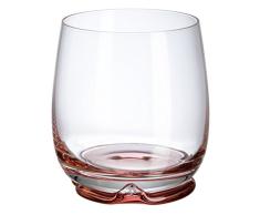 Cristal de Bohemia Irene Vasos Bajos, Cristal, 7.5x7.5x10 cm, 6 Unidades