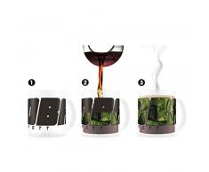 SD toys Star Wars Taza Térmica Boba Fett, Cerámica, Negro, 8 cm