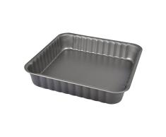 CAP DELICES Molde para Mini Horno, Metal, Gris, 25 x 25 x 4.3 cm