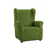 Martina Home Emilia Funda Sillón Orejero, Tela, Verde, 33x8x42 cm
