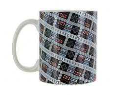 Nintendo NES taza, cerámica, multicolor, 1 x 9 x 10 cm)