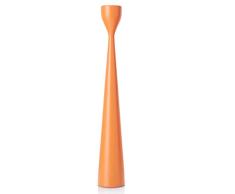 Freemover Rolf M - Candelabro (Madera de Haya, 5,5 cm), Color Naranja