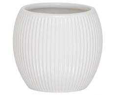 Sealskin Convex Vaso para Cepillo de Dientes, Porcelana, Blanco, 9,5x9,5x8,3 cm