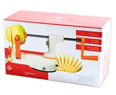 HOME SH-9513000 Pelador de Manzanas multifunción Plástico ArtÃculo Surtido para la Cocina, Multicolor