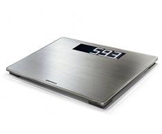 Soehnle Style Sense Safe 300 Electronic personal scale Rectángulo Acero inoxidable - Báscula de baño (LCD, Acero inoxidable, AAA, 1,5 V, Acero inoxidable, Vidrio)