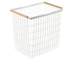 YAMAZAKI home Cesta de la Colada, Blanco, L