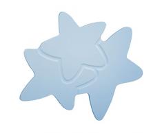 Lampara de pared infantil Estrellas (Azul)