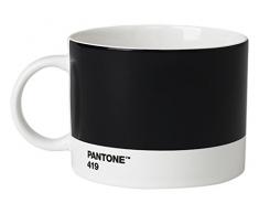 Pantone Taza de té de Porcelana, 475 ml, Porcelana, Black 419, 10.4 x 10.4 x 8 cm