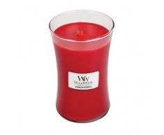 Woodwick - Vela rojo bayas tarro de cristal