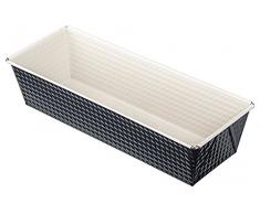 Zenker 7818 Noir Forma de buzón, Acero, Antracita/Crema, 30,5 x 11,5 x 7 cm