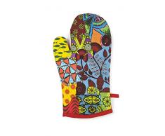 Excelsa Afrika Guante de Horno, Talla Ãºnica, Forro 100% algodÃ³n, Relleno de poliÃ©ster