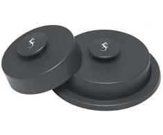 Lurch 240500 prensador para Hamburguesas Gris De plÃ¡stico - Prensadores para Hamburguesas (Gris, De plÃ¡stico, 1,08 cm)