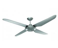 DiseÃ±o de ventilador de techo LUCCI AIR AirFusion Sensation, 137Â cm, Negro, 3Â velocidades, verano/invierno pared, funciÃ³n de control, acrÃ­lico, plateado, 13,2 x 13,2 x 34,5 cm 230volts