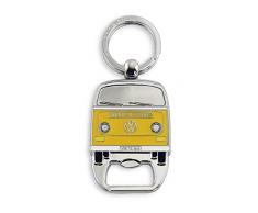 Brisa VW Collection - Accesorio Llavero Llavero Volkswagen con abrebotellas de Cerveza en diseÃ±o T2 Bulli Bus (Naranja)