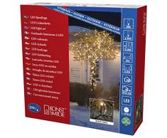 Konstsmide 3613-800 Apto para uso en interior 200lámpara(s) Adecuado para uso en exteriores Micro LED Negro - Iluminación decorativa (200 lámpara(s), Micro LED, Negro, IP44, 10 m, 16 cm)