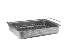 Eva Solo Bandeja para Horno con Rejilla, Antiadherente, Gris, Aluminio, Gris, 35 x 25 x 16 cm