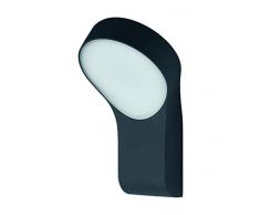 Ledvance Outdoor - Aplique de pared y techo, aluminio, 8 W, color gris oscuro