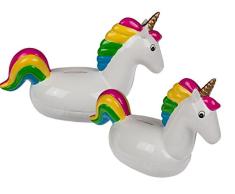 ootb Unicorno Hucha de cerÃ¡mica, Unicornio, Multicolor, Aprox. 18 x 26 cm
