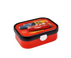 Mepal - Fiambrera Campus - Bento Box para NiÃ±os - Lonchera con Compartimento Bento y Tenedor - Fiambrera con Cierre de Clip - Sin BPA y apta para Lavavajillas - 750 ml - Cars