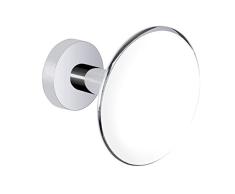 Wenko Gancho de Pared Decorativo, Cinc Moldeado Bajo PresiÃ³n, Blanco, 6x6x5 cm