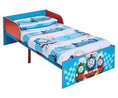 Hello Home Cama Infantil de Madera, Thomas y Sus Amigos, Azul Claro, 143 x 77 x 42.5 cm