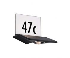 Paulmann 94243 Yoko - Lámpara LED solar para exteriores, incluye 1 x 1,2 W, plástico antracita, 3000 K, blanco cálido, 1,2 W.