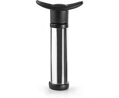 Ibili 695032 Bomba DE VACIO INOX+2 Tapones, Stainless Steel, Multicolor