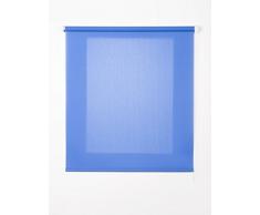 Estores Basic Enrollable Traslúcido, Azul, 120x250 cm