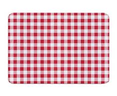 Maximex Mantel de Corte Individual en diseÃ±o de Cuadros Rojos atemporales para Mesa de Comedor, paÃ±o fÃ¡cil de Limpiar, Cubierta Resistente a la Intemperie para jardÃ­n y Mesa de Camping, 180 x 140 cm